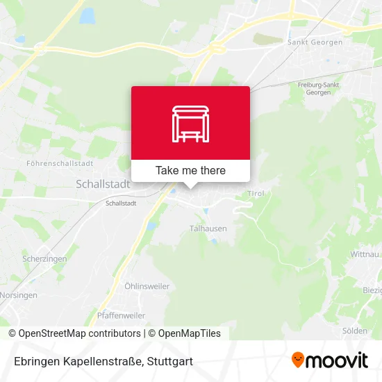 Карта Ebringen Kapellenstraße