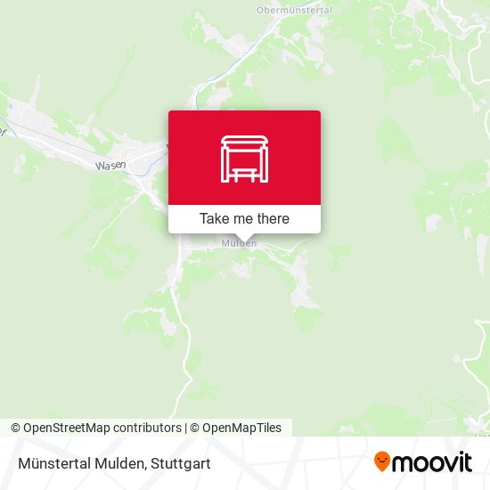 Münstertal Mulden map