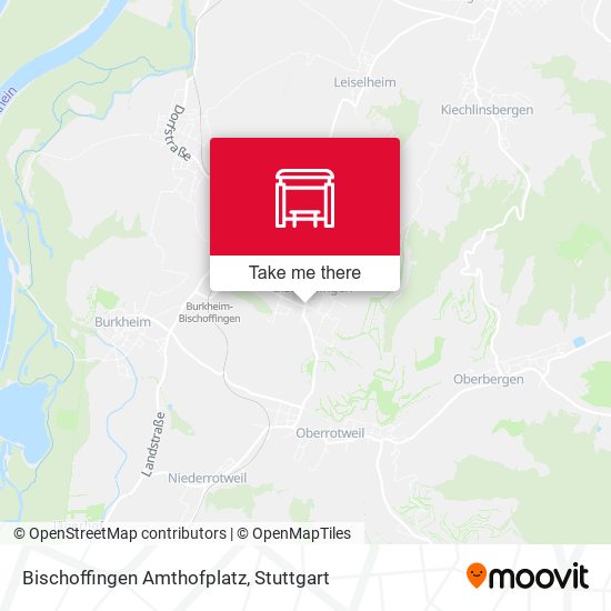Bischoffingen Amthofplatz map