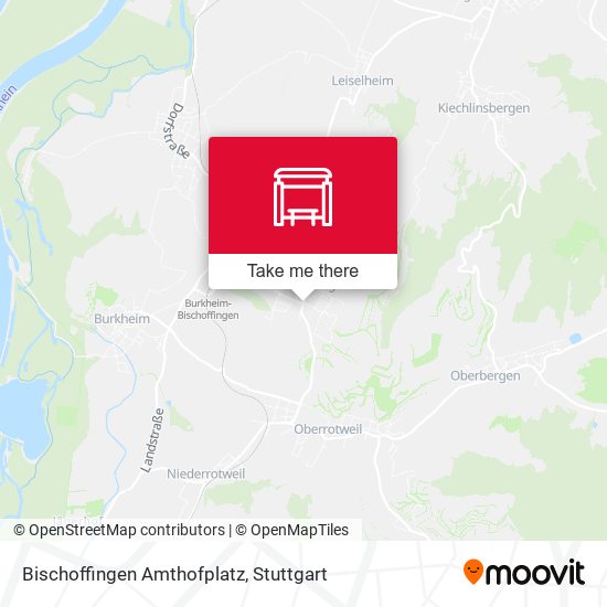 Bischoffingen Amthofplatz map