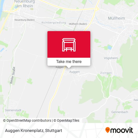 Карта Auggen Kronenplatz