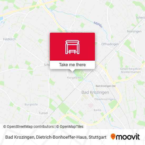 Bad Krozingen, Dietrich-Bonhoeffer-Haus map