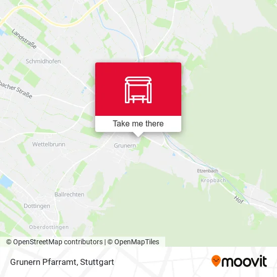 Карта Grunern Pfarramt