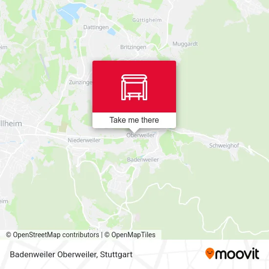 Карта Badenweiler Oberweiler