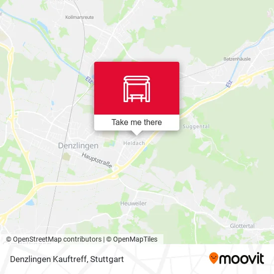 Карта Denzlingen Kauftreff