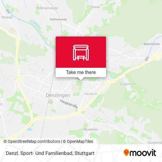 Карта Denzl. Sport- Und Familienbad