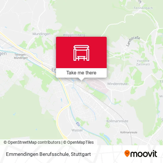 Карта Emmendingen Berufsschule