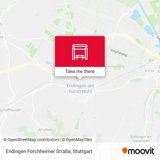 Карта Endingen Forchheimer Straße