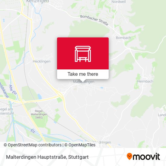 Malterdingen Hauptstraße map