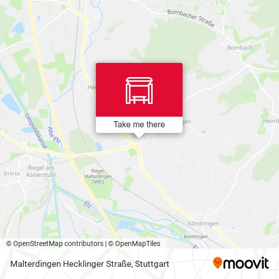Malterdingen Hecklinger Straße map