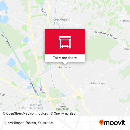 Карта Hecklingen Bären