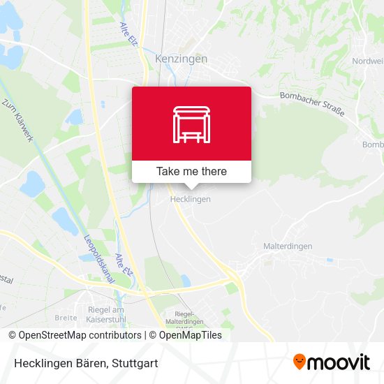 Карта Hecklingen Bären