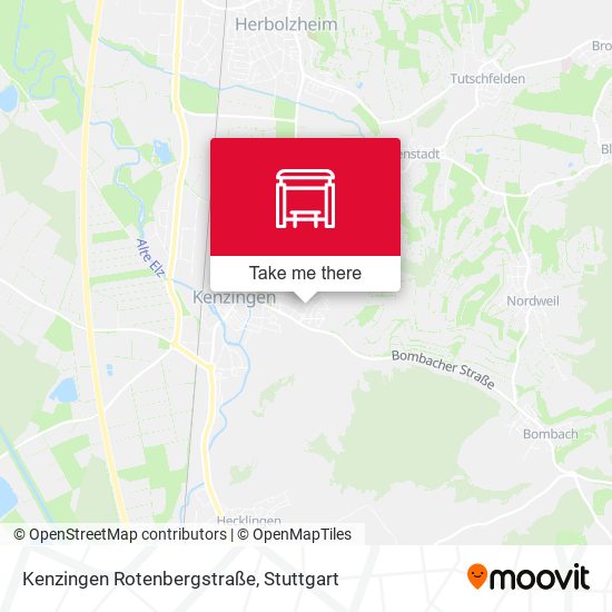 Kenzingen Rotenbergstraße map