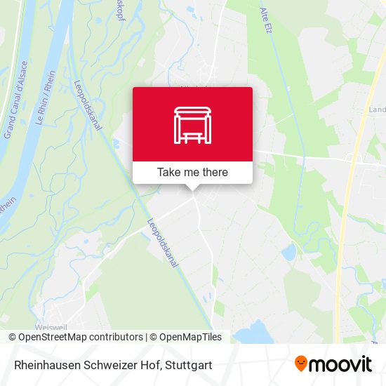 Rheinhausen Schweizer Hof map
