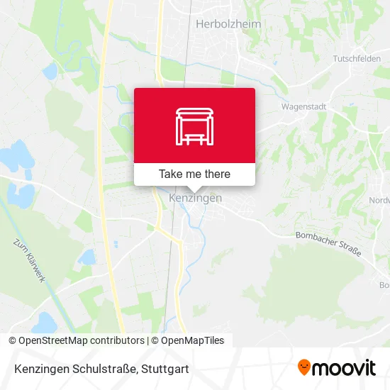 Карта Kenzingen Schulstraße