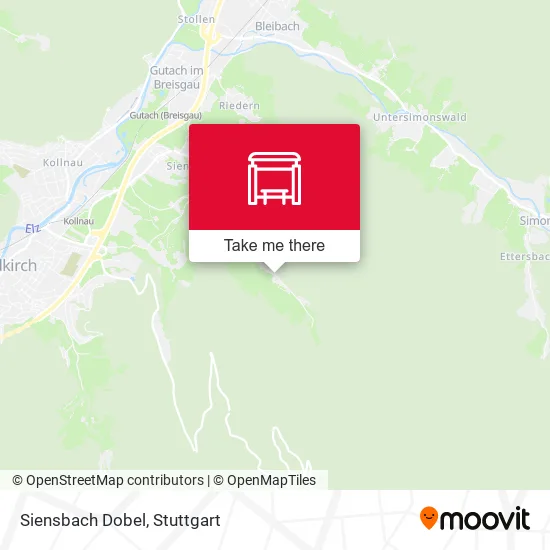Карта Siensbach Dobel