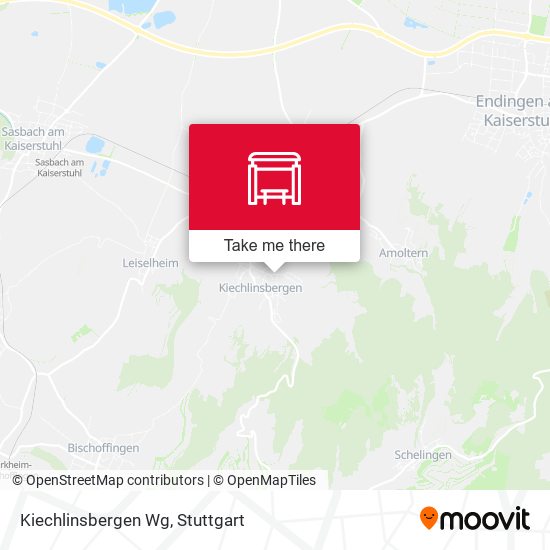 Карта Kiechlinsbergen Wg