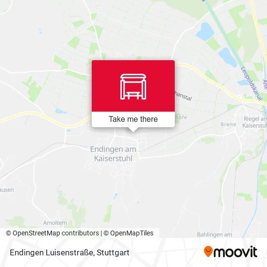 Карта Endingen Luisenstraße
