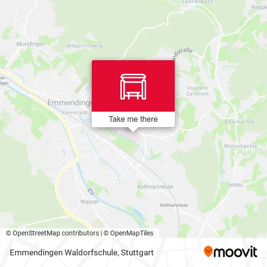 Карта Emmendingen Waldorfschule