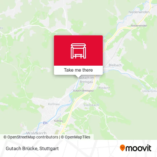 Карта Gutach Brücke