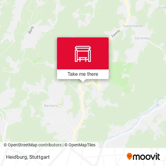 Карта Heidburg