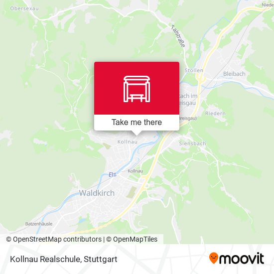 Kollnau Realschule map