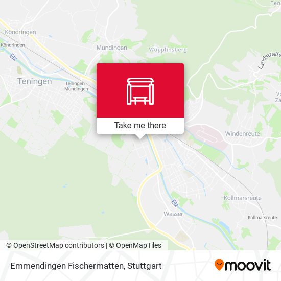 Emmendingen Fischermatten map