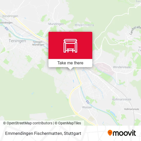 Карта Emmendingen Fischermatten