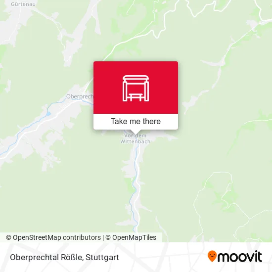 Карта Oberprechtal Rößle