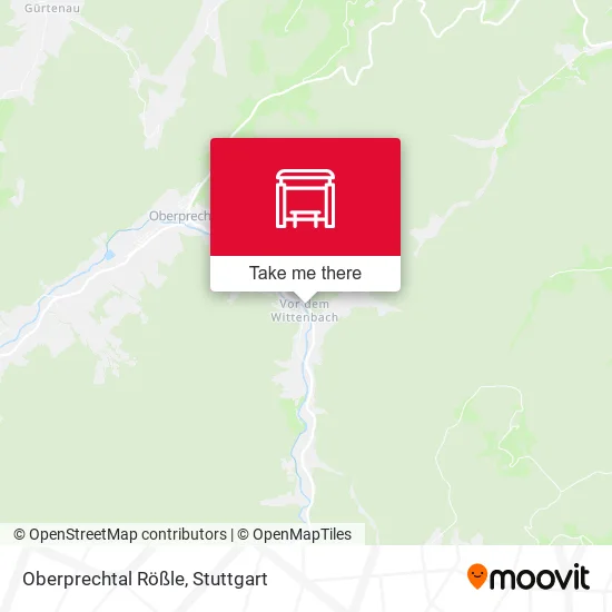 Карта Oberprechtal Rößle