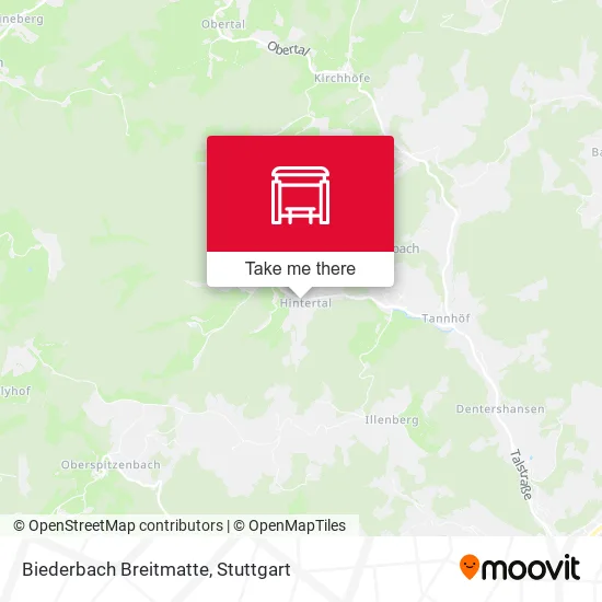 Карта Biederbach Breitmatte
