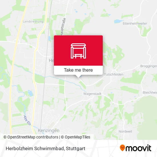 Карта Herbolzheim Schwimmbad