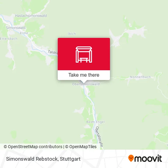 Карта Simonswald Rebstock