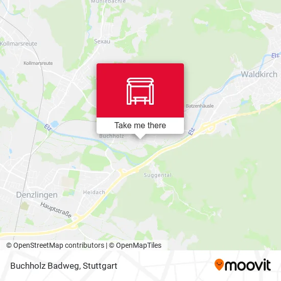 Карта Buchholz Badweg