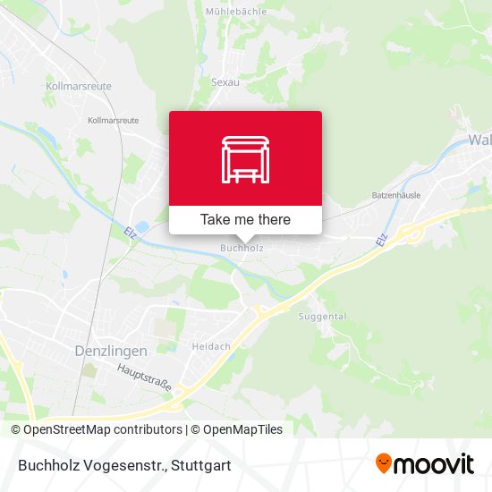 Карта Buchholz Vogesenstr.