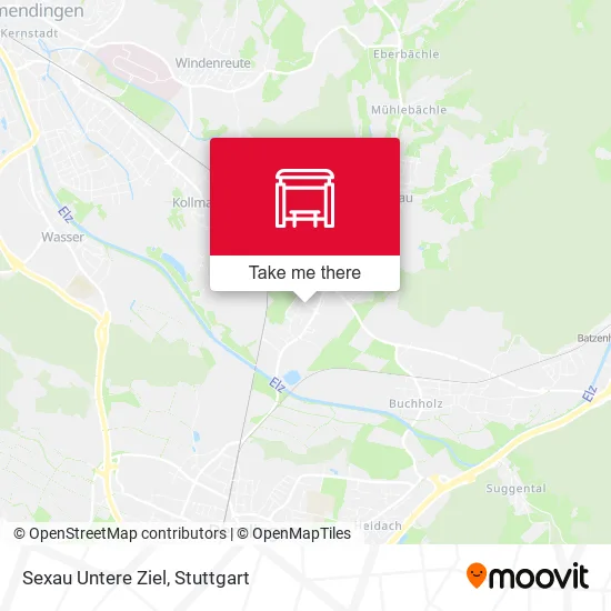 Карта Sexau Untere Ziel