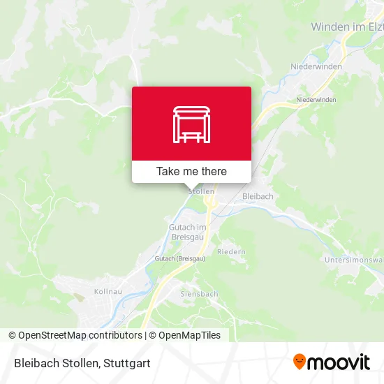 Карта Bleibach Stollen