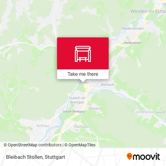 Карта Bleibach Stollen