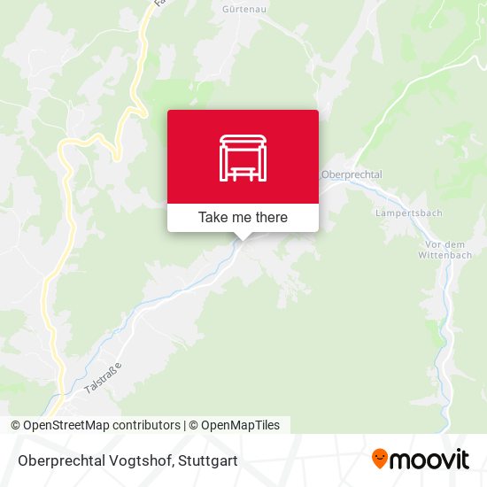 Карта Oberprechtal Vogtshof