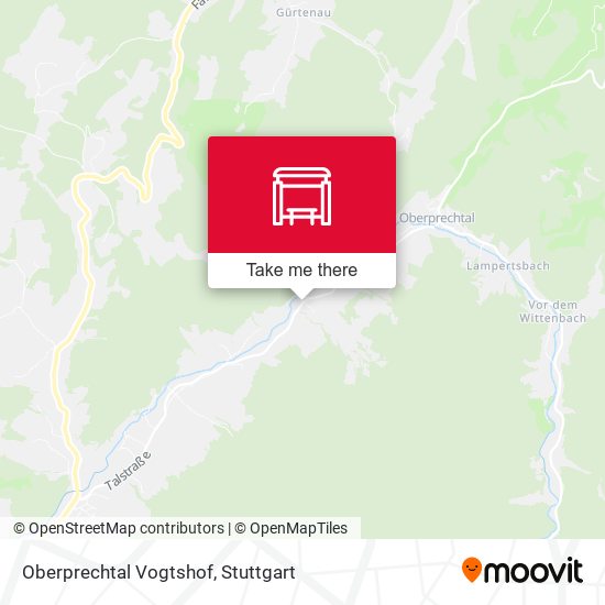 Oberprechtal Vogtshof map