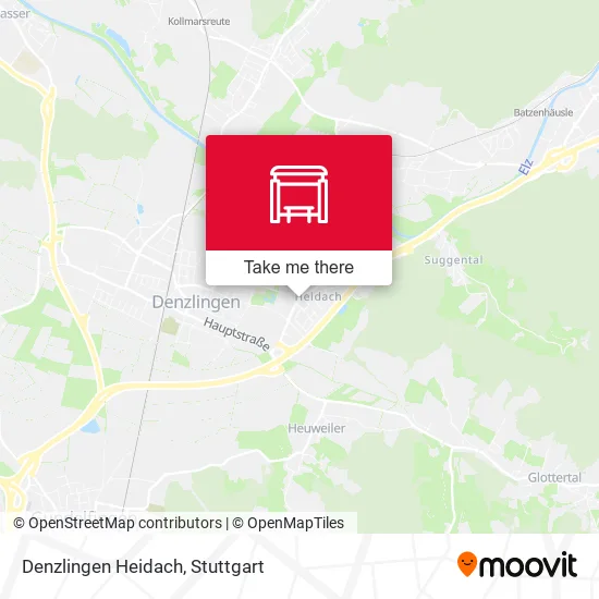 Карта Denzlingen Heidach