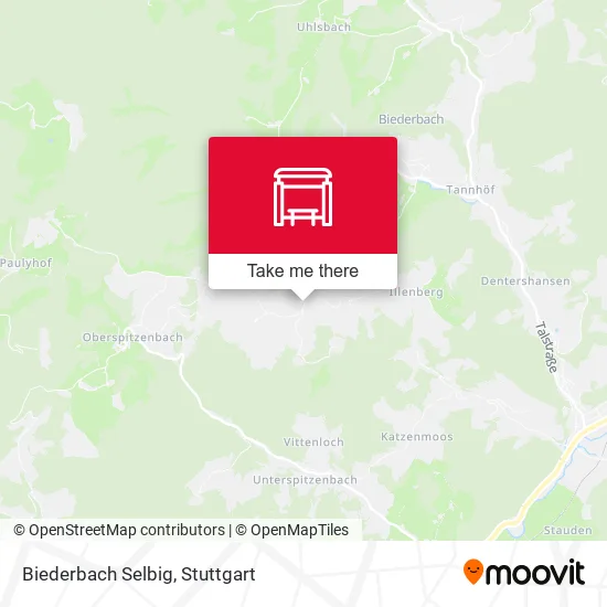 Карта Biederbach Selbig