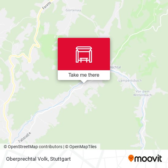 Карта Oberprechtal Volk