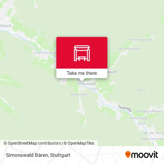 Карта Simonswald Bären