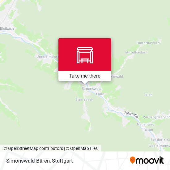 Карта Simonswald Bären