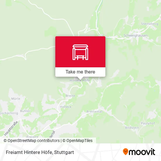 Карта Freiamt Hintere Höfe