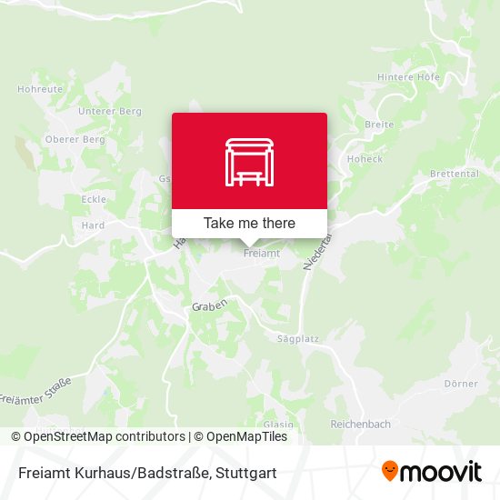Freiamt Kurhaus/Badstraße map