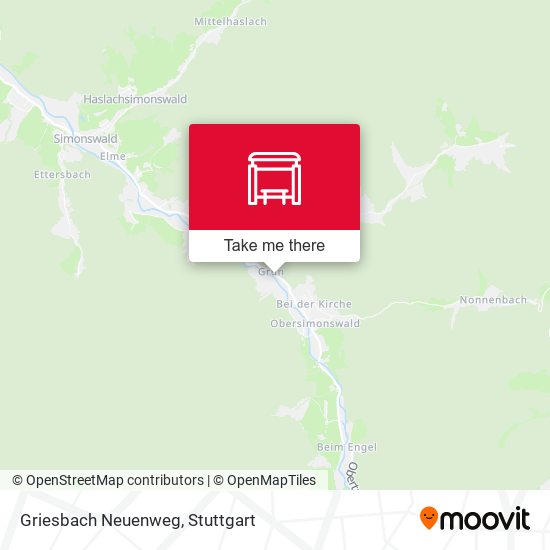 Griesbach Neuenweg map