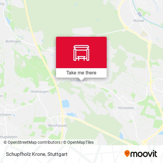 Карта Schupfholz Krone