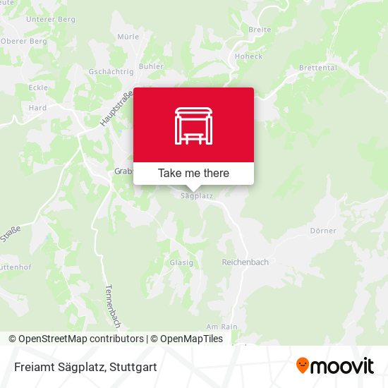 Карта Freiamt Sägplatz
